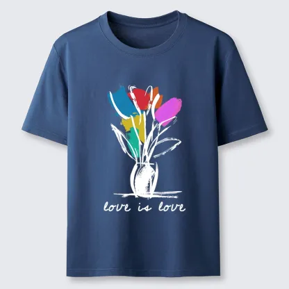 Tokyo-Tiger Pride Tulip Love Is Love Classic T-Shirt