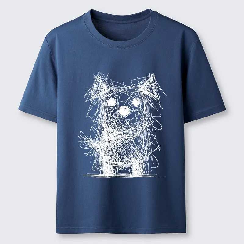Tokyo-Tiger Scruffy Dog Chaos Art Classic T-Shirt