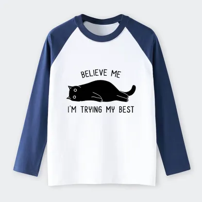 Tokyo-Tiger When Life Is Hard Nap First Long Sleeve T-shirt