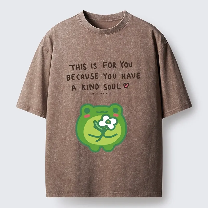 Tokyo-Tiger Cute Frog Has A Nice Gift Washed T-Shirt