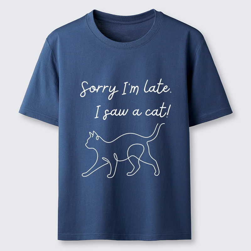 Tokyo-Tiger Funny Cat Lover Meme Line Art Classic T-Shirt