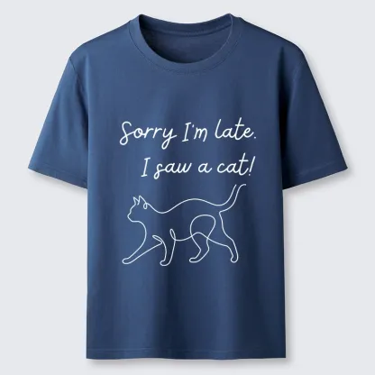 Tokyo-Tiger Funny Cat Lover Meme Line Art Classic T-Shirt