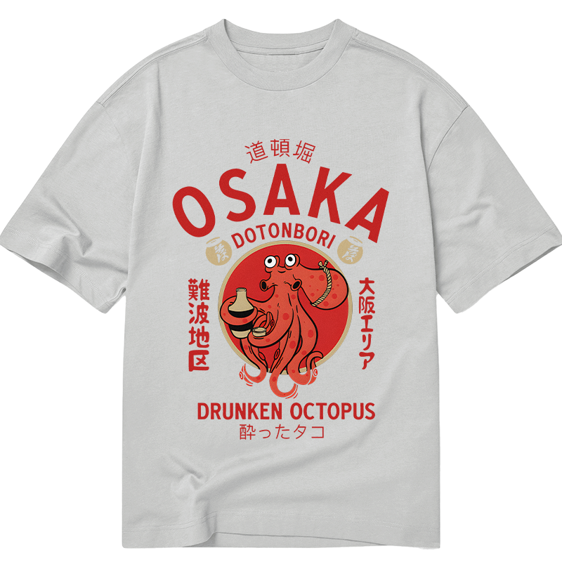 Tokyo-Tiger Drunken Octopus Japan Classic T-Shirt
