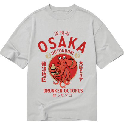 Tokyo-Tiger Drunken Octopus Japan Classic T-Shirt