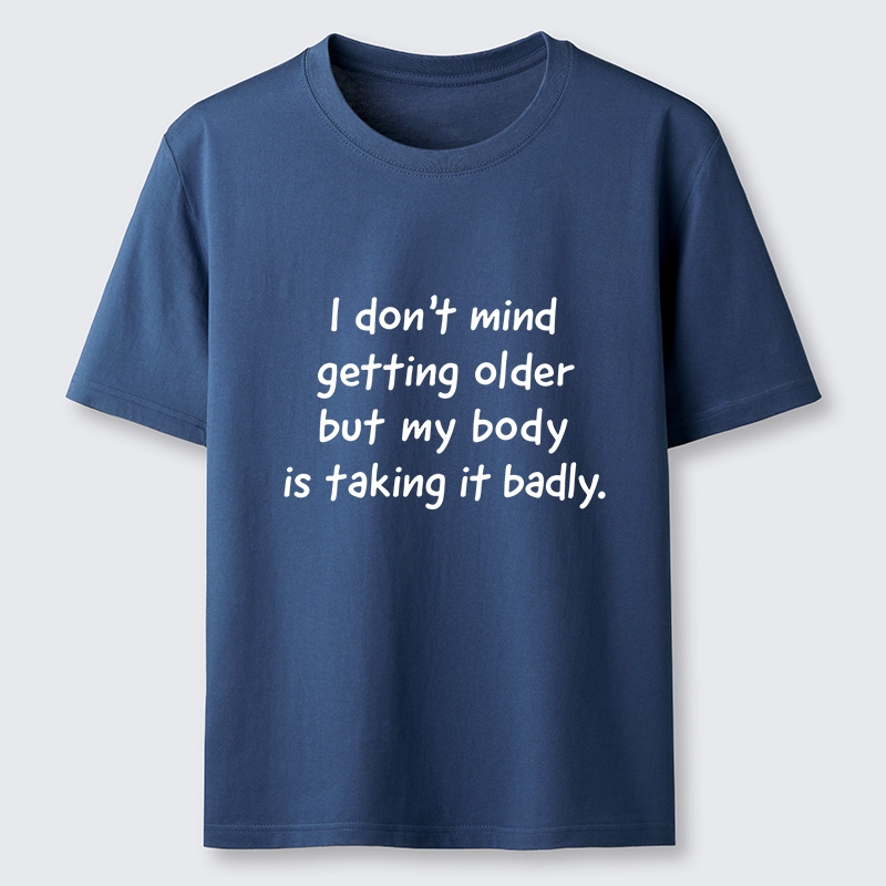 Tokyo-Tiger Getting Older Funny Meme Quote Classic T-Shirt