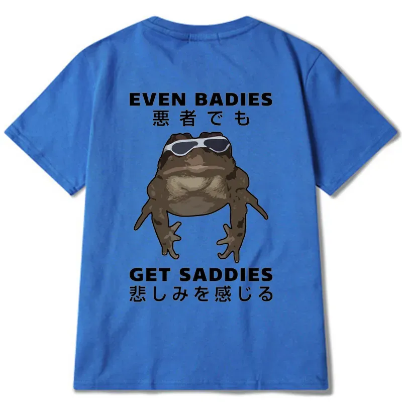 Tokyo-Tiger Even Baddies Get Saddies Back Classic T-Shirt