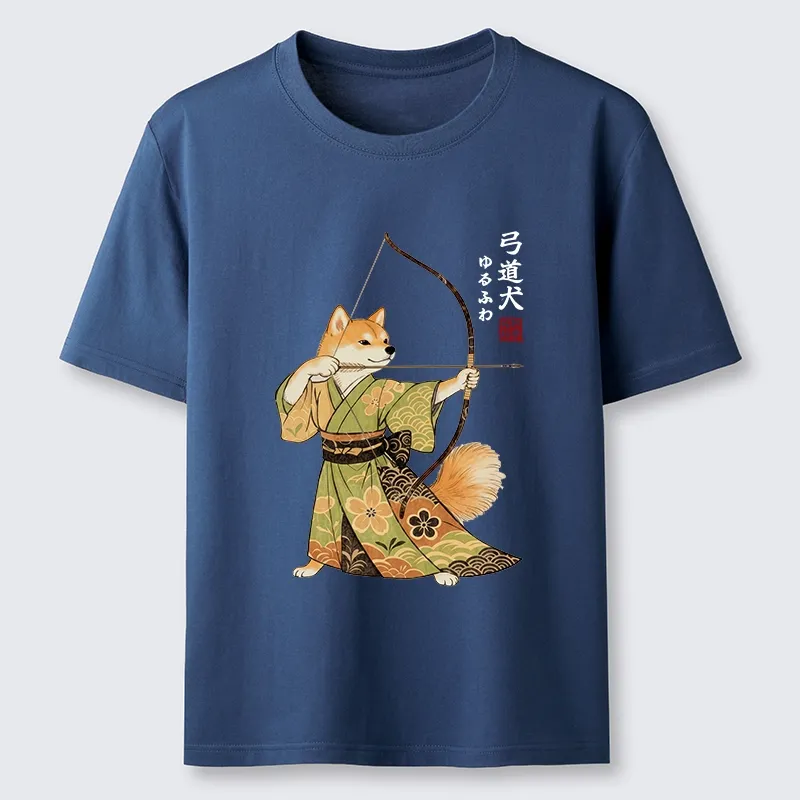 Tokyo-Tiger Japanese Style Shiba Archer Art Classic T-Shirt