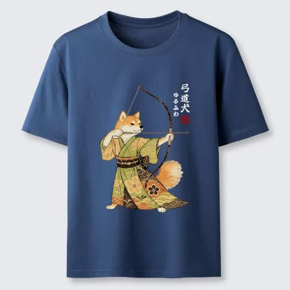 Tokyo-Tiger Japanese Style Shiba Archer Art Classic T-Shirt