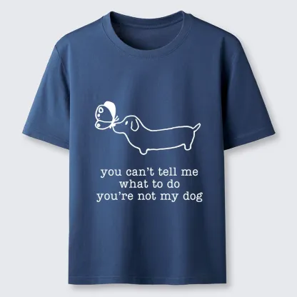 Tokyo-Tiger Rebel Wiener Dog Attitude Classic T-Shirt