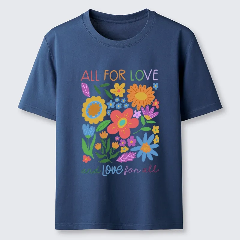 Tokyo-Tiger Love Is In Every Petal Here Classic T-Shirt