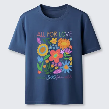 Tokyo-Tiger Love Is In Every Petal Here Classic T-Shirt