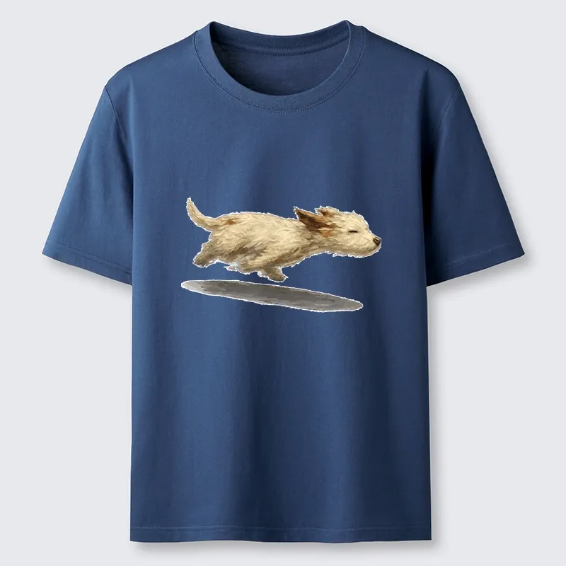 Tokyo-Tiger Happy Puppy Running Free Classic T-Shirt