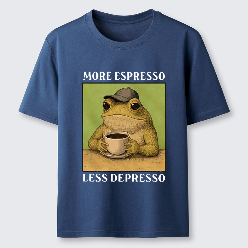 Tokyo-Tiger Frog Drinking Coffee Funny Classic T-Shirt