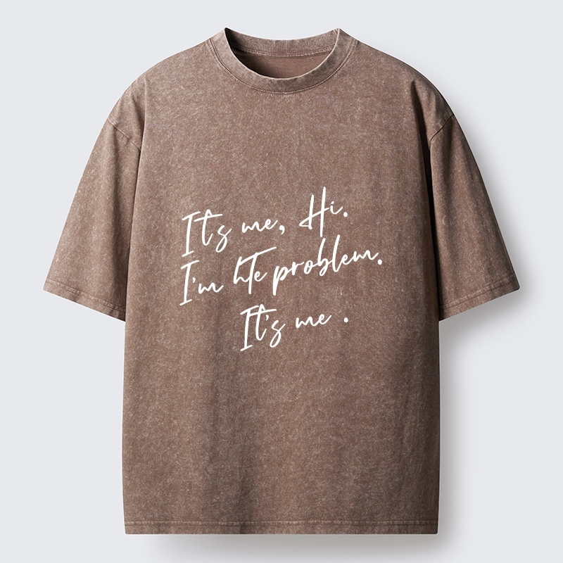 Tokyo-Tiger Funny Self Deprecating Meme Washed T-Shirt
