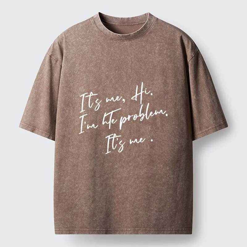 Tokyo-Tiger Funny Self Deprecating Meme Washed T-Shirt