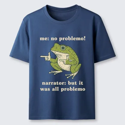 Tokyo-Tiger Funny Frog No Problemo Vs All Problemo Classic T-Shirt