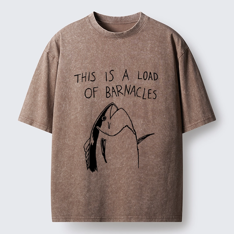 Tokyo-Tiger Sketchy Fish With A Lot To Say Washed T-Shirt