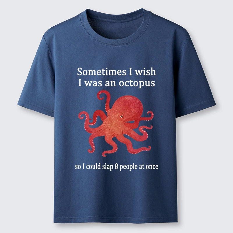 Tokyo-Tiger Octopus Dreaming Of Slapping Eight People Classic T-Shirt