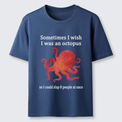 Tokyo-Tiger Octopus Dreaming Of Slapping Eight People Classic T-Shirt