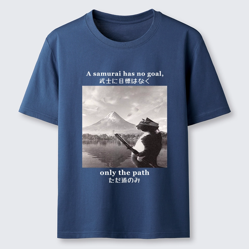 Tokyo-Tiger Samurai Cat At Mount Fuji Classic T-Shirt