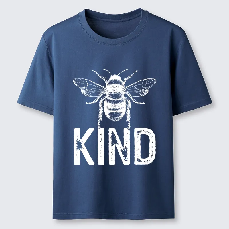 Tokyo-Tiger Minimalist Bee Kind Illustration Classic T-Shirt