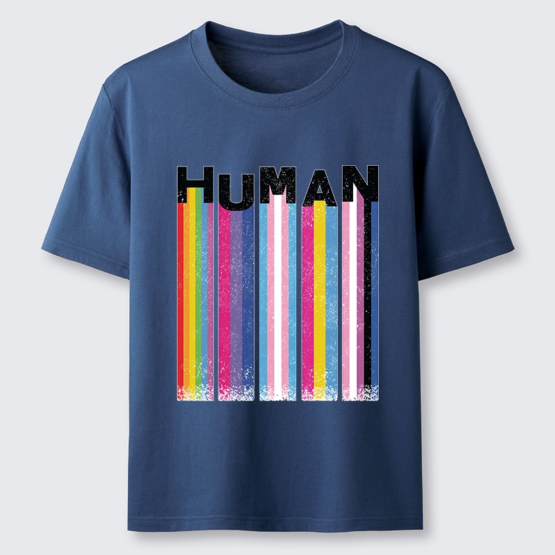 Tokyo-Tiger Rainbow Stripes Human Pride Classic T-Shirt