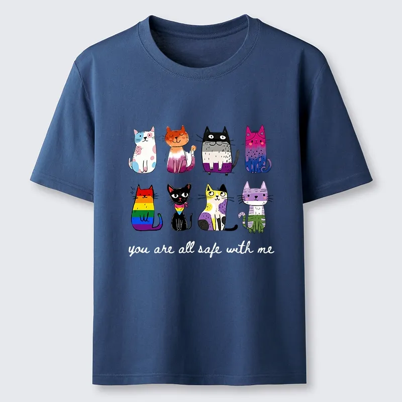 Tokyo-Tiger Cute Cats Guard Every Unique Soul Classic T-Shirt