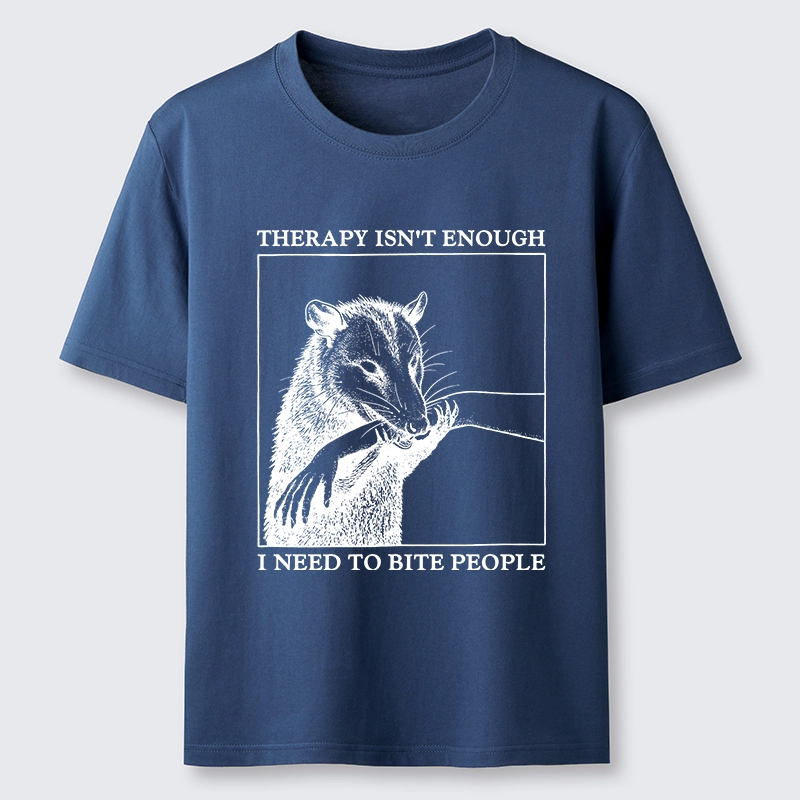 Tokyo-Tiger Funny Opossum Biting People Classic T-Shirt