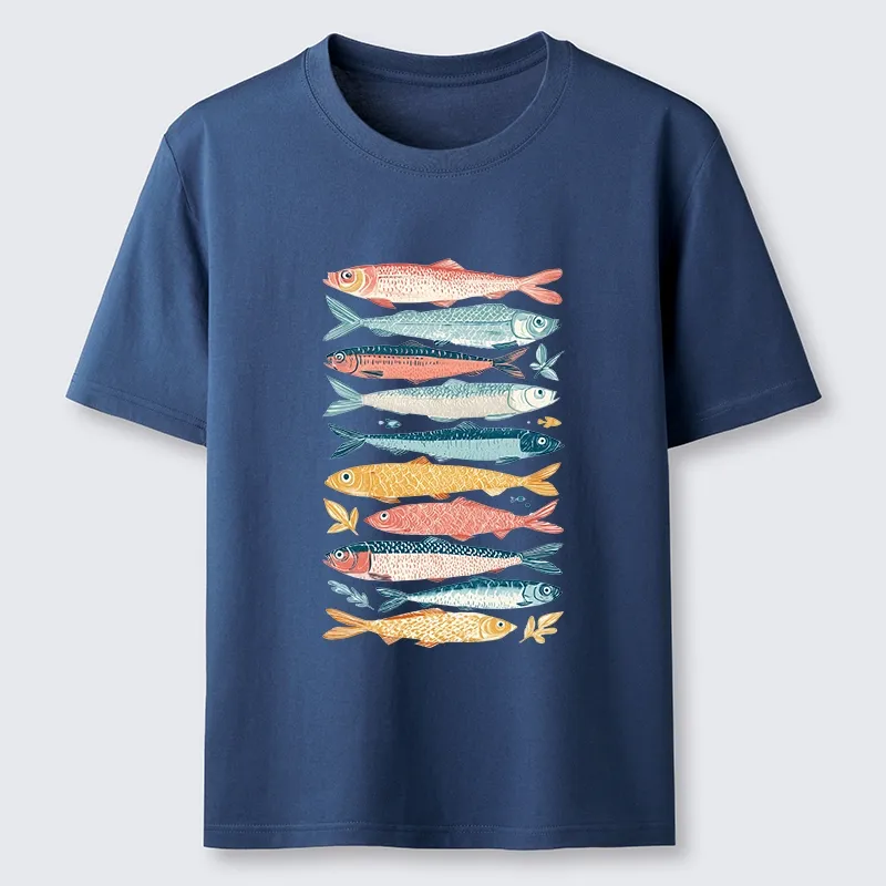 Tokyo-Tiger Beautiful Colorful Fish In The Sea Classic T-Shirt