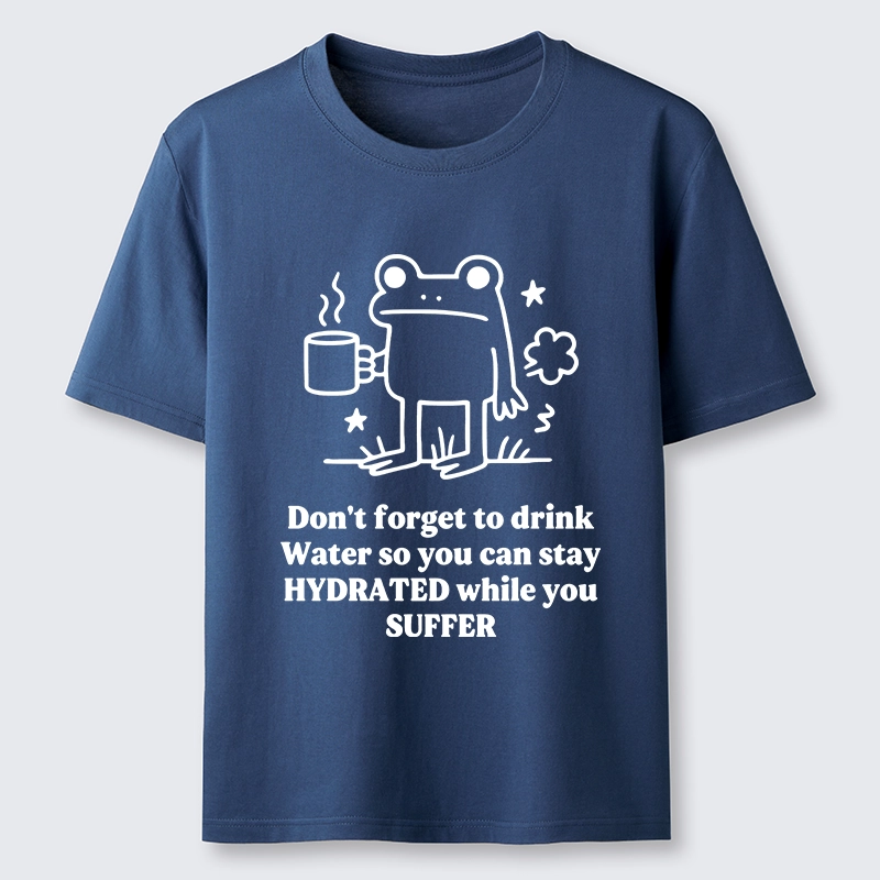 Tokyo-Tiger Frog Says Drink Water Classic T-Shirt