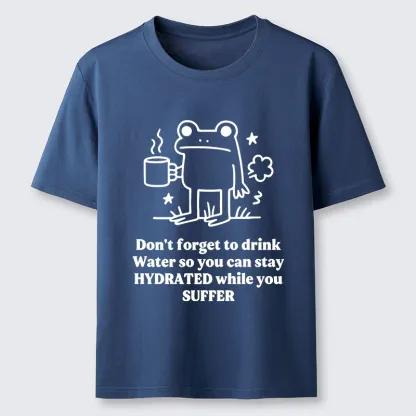 Tokyo-Tiger Frog Says Drink Water Classic T-Shirt