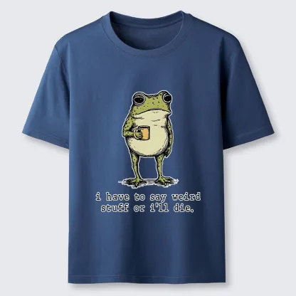 Tokyo-Tiger Funny Meme Weird Talking Coffee Frog Classic T-Shirt