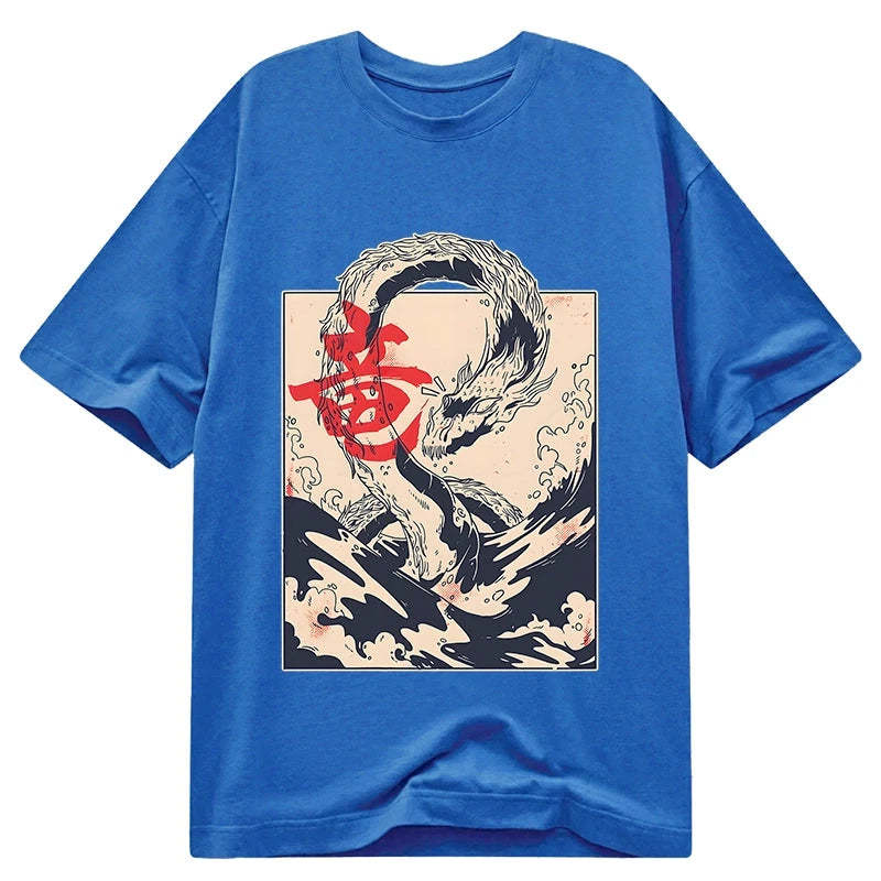 Tokyo-Tiger Sea Dragon Japanese Classic T-Shirt