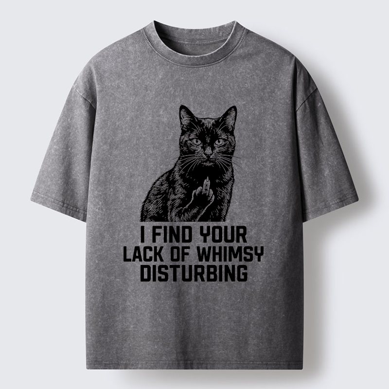 Tokyo-Tiger Cool Cat Humor Art Washed T-Shirt
