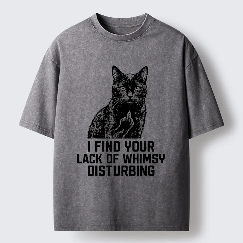 Tokyo-Tiger Cool Cat Humor Art Washed T-Shirt