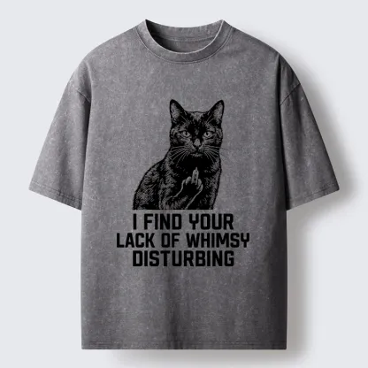 Tokyo-Tiger Cool Cat Humor Art Washed T-Shirt