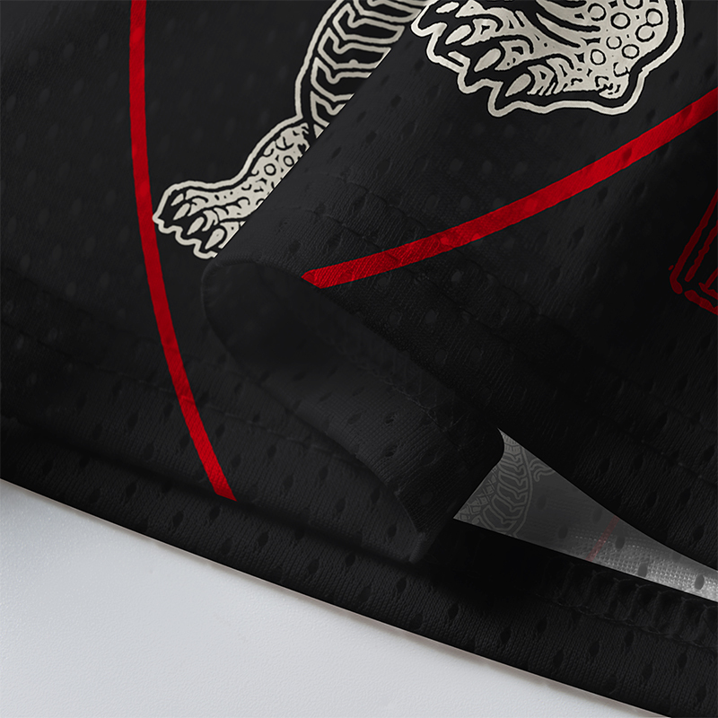 Tokyo-Tiger Auspicious Dragon Mesh Jersey