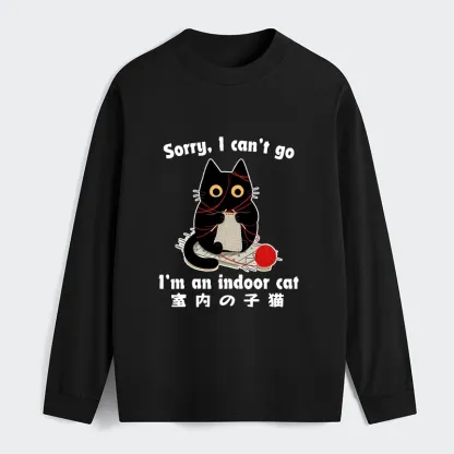 Tokyo‑Tiger Indoor Cat Meme Classic Long Sleeve T-Shirt