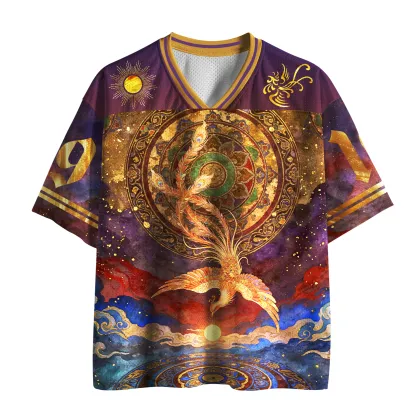 Tokyo-Tiger Phoenix Nirvana: Cosmic Dream Mesh Jersey