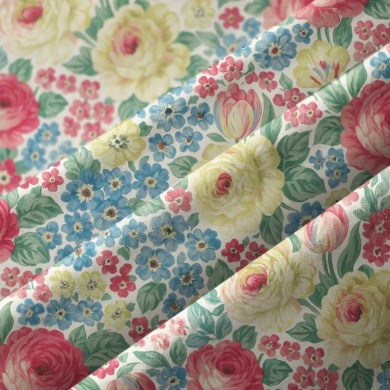 Tokyo-Tiger Vivid Floral Button-up Shirt