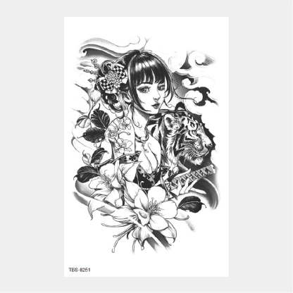 【Points Only】Tokyo-Tiger Tattoo Stickers