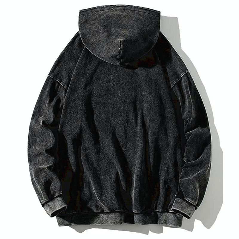 Tokyo-Tiger A Cat Among The Flowers Washed Hoodie