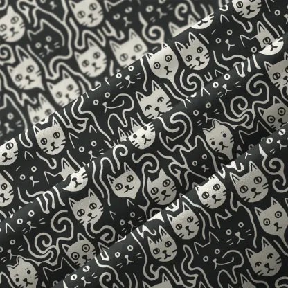 Tokyo-Tiger Cute Feline Gathering Aloha Hawaiian Shirt