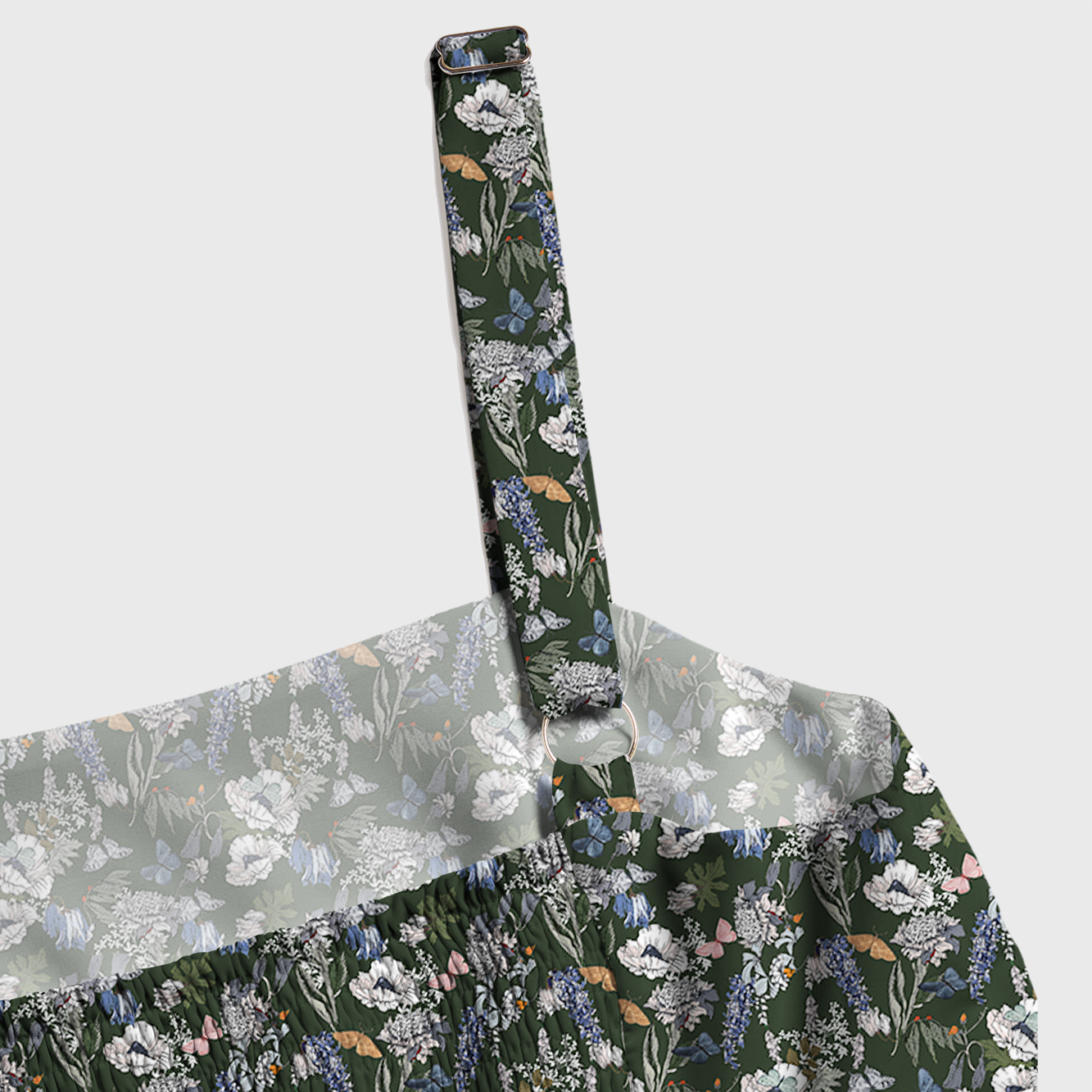 Tokyo-Tiger Garden Blooms Maxi Dress