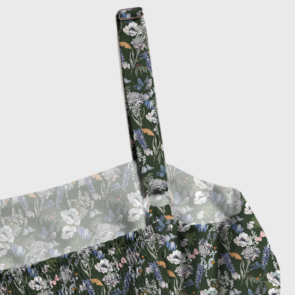 Tokyo-Tiger Garden Blooms Maxi Dress