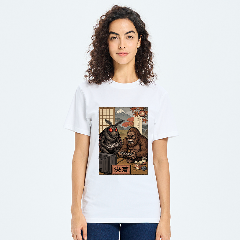 Tokyo-Tiger Game Monster Duo Classic T-Shirt