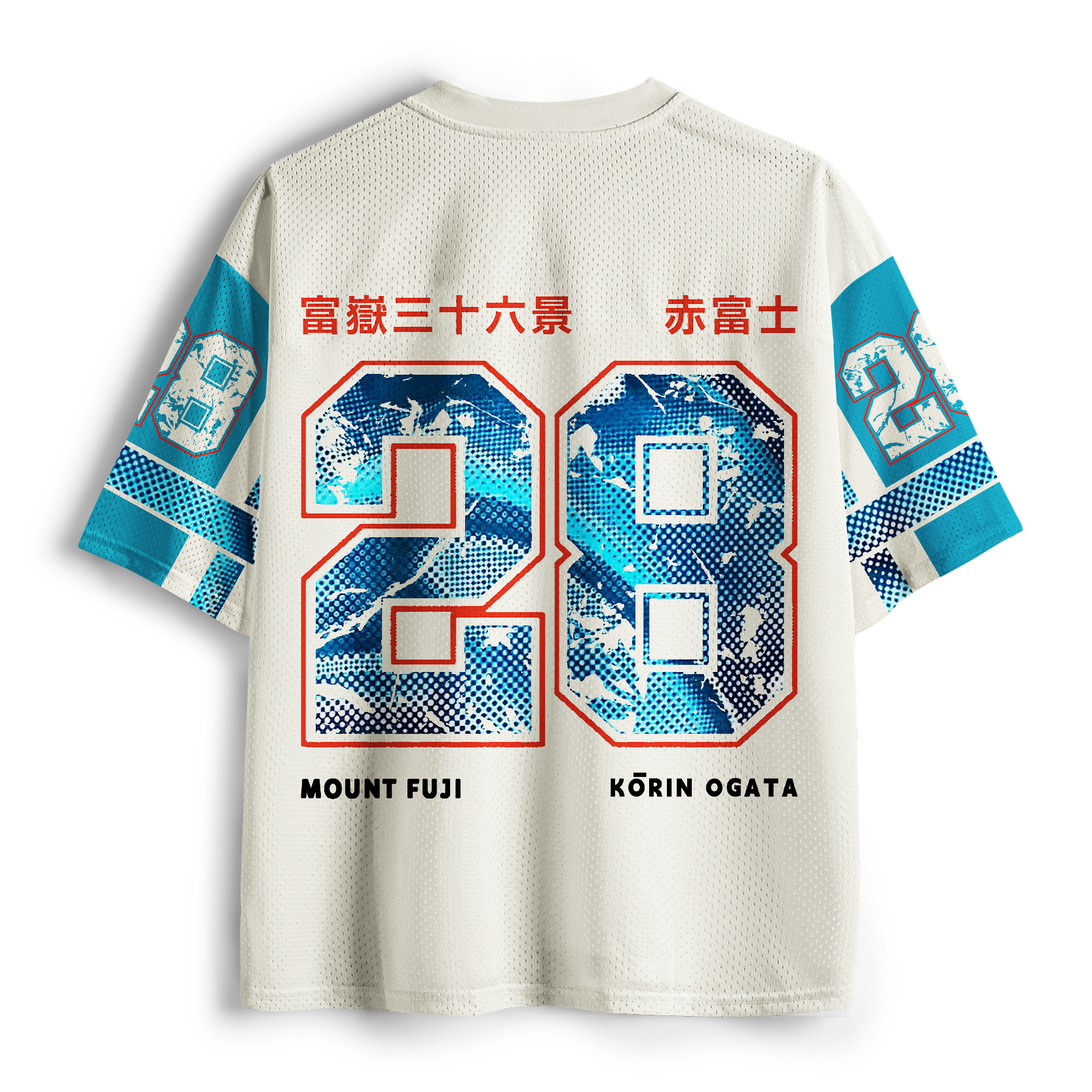 Tokyo-Tiger Rising Sun Fuji Mesh Jersey