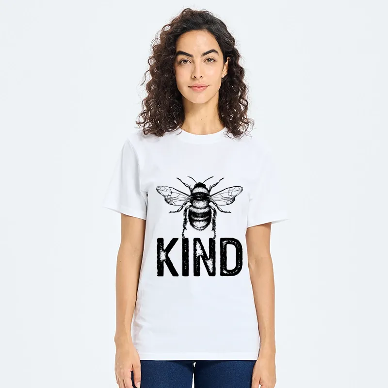 Tokyo-Tiger Minimalist Bee Kind Illustration Classic T-Shirt