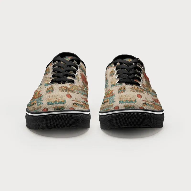 Tokyo-Tiger Traditional Celebrations Canvas Shoes