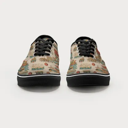 Tokyo-Tiger Traditional Celebrations Canvas Shoes